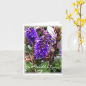 Personalisierte QuickCard Karte (Gelbe Blume)