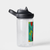 Personalisierte Quirky farbenfrohe Folklorekunst A Trinkflasche (rechts)