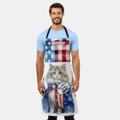 Personalisierte Ragdoll Cat Mama All-Over Print Sc Schürze (Getragen)