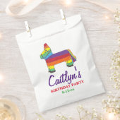 Personalisierte Rainbow Birthday Party Piñata Fies Geschenktütchen (Ausgeschnitten)