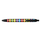 Personalisierte Rainbow Crayons Lehrerbewertung Kugelschreiber (Rückseite)