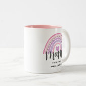 Personalisierte Rainbow Mama Mothers Day Tasse (VorderseiteRechts)