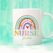 Personalisierte Rainbow Nurve Kaffee Tasse