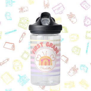 Personalisierte Rainbow-Wasserflasche Trinkflasche