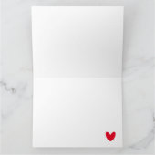 Personalisierte Rainbow-Wetterkarte der Mutter Karte (Innenseite)