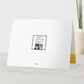 Personalisierte Rainbow-Wetterkarte der Mutter Karte (Rückseite)