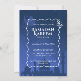 Personalisierte Ramadan Kareem Iftar-Einladung Einladung