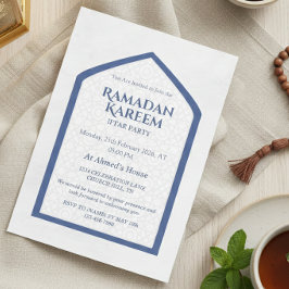 Personalisierte Ramadan Kareem Iftar-Einladung Einladung