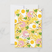 Personalisierte Ramen Notecards Dankeskarte (Rückseite)