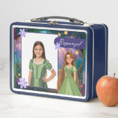 Personalisierte Rapunzel-Lunchbox Metall Brotdose (Beispiel)