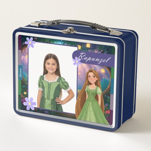 Personalisierte Rapunzel-Lunchbox Metall Brotdose (Vorderseite)