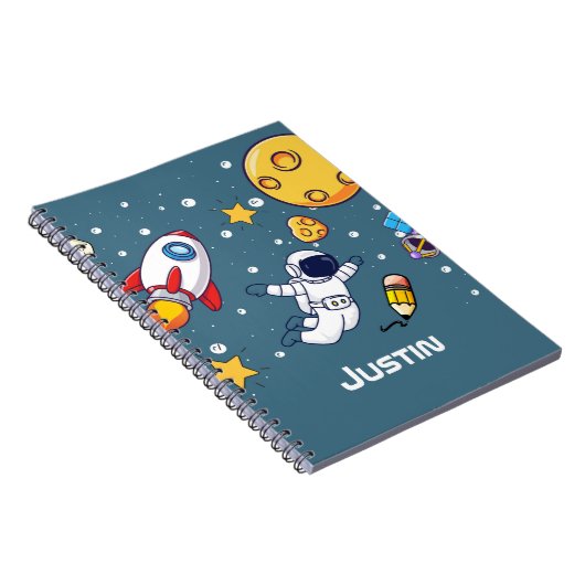 Personalisierte Raumfahrttechnik Notizblock (Rechte Seite)