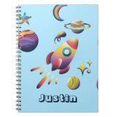 Personalisierte Raumplaner zurück zur Schule Notizblock (Vorderseite)