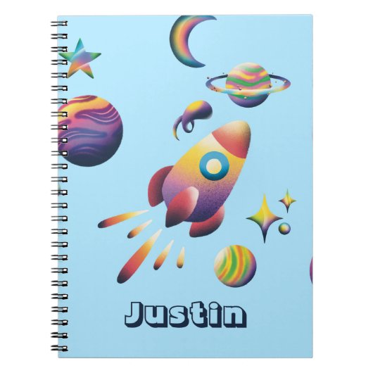 Personalisierte Raumplaner zurück zur Schule Notizblock (Vorderseite)