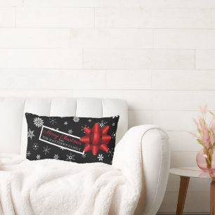 Personalisierte realistische simulierte Weihnachts Lendenkissen