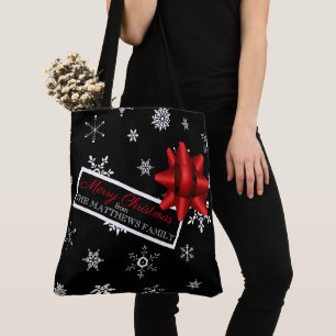 Personalisierte realistische simulierte Weihnachts Tasche