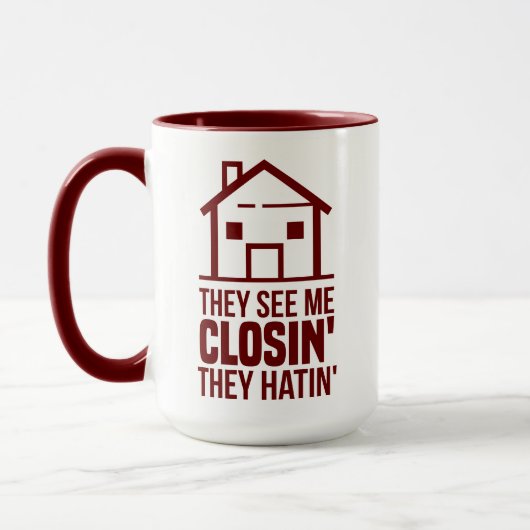 Personalisierte Realtor sehen, wie ich die Tasche Tasse (Links)