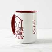 Personalisierte Realtor sehen, wie ich die Tasche Tasse (Vorderseite Links)