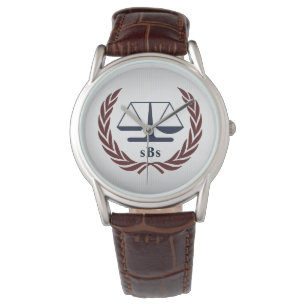 Personalisierte Rechtsanwaltsgeschenke Armbanduhr