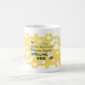 Personalisierte Rechtschreibungs-Bienen-Tasse Kaffeetasse (Mittel)