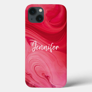 Personalisierte Red Hot Wirbel Case-Mate iPhone Hülle