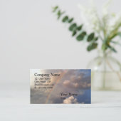 Personalisierte Regenbogen-Geschäfts-Karten Visitenkarte (Stehend Vorderseite)