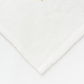 Personalisierte Regenbogenbaum Fleece Blanket (Ecke)