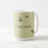 Personalisierte Regenbogenforelle 15oz. Keramik Ta Kaffeetasse (VorderseiteRechts)