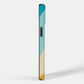 Personalisierte Regenbogenwellen Case-Mate iPhone Hülle (Rückseite / Rechts)