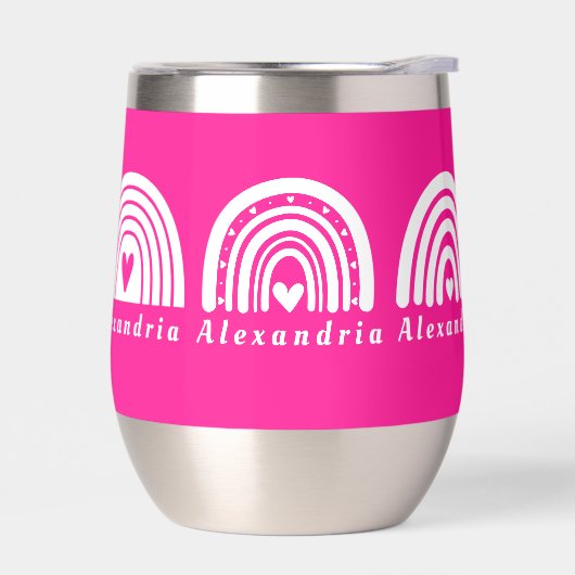 Personalisierte Regenbows Hot Pink (Links)