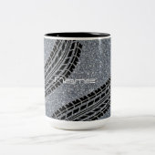 Personalisierte Reifentoleranzen Kies Tasse (Mittel)