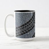 Personalisierte Reifentoleranzen Kies Tasse (Links)