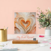 Personalisierte "reine Liebe" Mauer Kunst - mein b Acrylschild (Hochzeit)