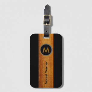 personalisierte Reise- / stilvolle Monogramm Gepäc Gepäckanhänger