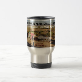 Personalisierte Reise-Tasse - vier Ecken Reisebecher