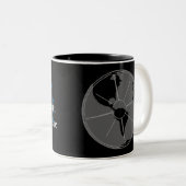 Personalisierte Reise Zweifarbige Tasse (VorderseiteRechts)