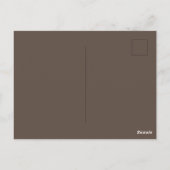 Personalisierte Reisebuchten Postkarte (Rückseite)
