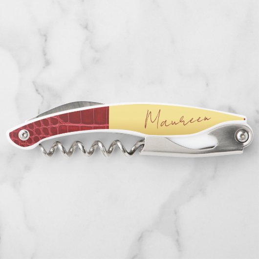 Personalisierte Reiseknschraube Kellnermesser (Rückseite)