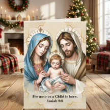 Personalisierte religiöse Weihnachts-Bibelvers-Fal