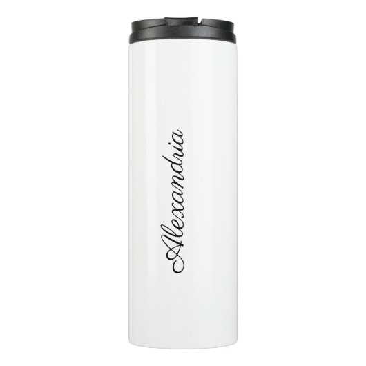 Personalisierte religiöse Zitate Thermosbecher (Rückseite)