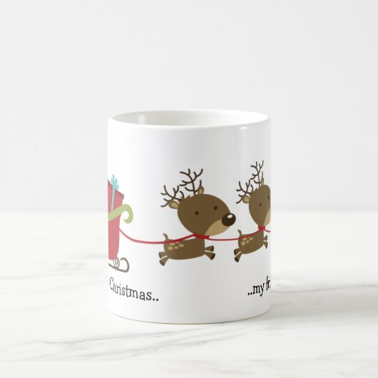 Personalisierte Rensleigh-Tasse Kaffeetasse (Mittel)