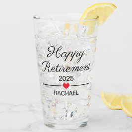 Personalisierte Rente Glas