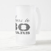 Personalisierte Rente Glass Beer Tasse Geschenk Id (VorderseiteRechts)