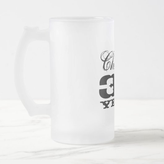 Personalisierte Rente Glass Beer Tasse Geschenk Id (Links)