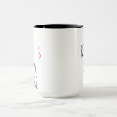 Personalisierte Rente nicht mehr mein Problem Tasse (Zentrum)
