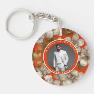 Personalisierte Renten-Geschenke für Großvater Gar Schlüsselanhänger