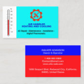 Personalisierte Reparatur, Heizung HVAC Visitenkarte