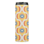 Personalisierte Retro-Ägäische Sommerradiant Manda Thermosbecher (Rückseite)