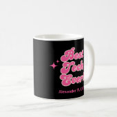 Personalisierte Retro Best Ever Pharmacy Tech Tass Kaffeetasse (VorderseiteRechts)