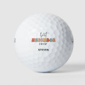 Personalisierte Retro Best Neighbour je Niedlich Golfball (Vorderseite)